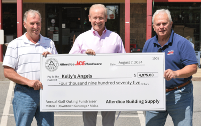 A Heartfelt Contribution: Allerdice Building Supply’s Generous Donation to Kelly’s Angels